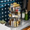 Ghjkldha Transparent Acrylic Makeup Organizer, 360-Degree Rotating view 4
