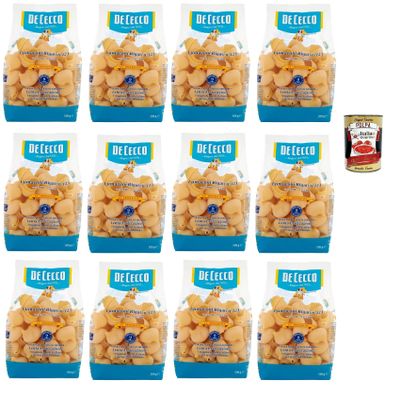 Italian Gourmet Le Specialità Lumaconi Rigati Large Pasta 12 x 500 g