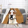 Cute Animal Farm Dog Blanket, Soft Plush Throw view 3