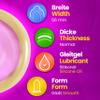 Loverelia Extra Large Condoms - 500 Count (10 x 50 Count) view 2