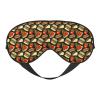 Sleep Eye Mask for Women and Men, Cute French Fries and Burger Design, Adjustable Soft Buckle, Blackout Travel Mask view 1