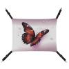JTREHY Adjustable Butterfly Print Pet Hammock with Metal Hooks view 1