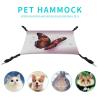 JTREHY Adjustable Butterfly Print Pet Hammock with Metal Hooks view 4