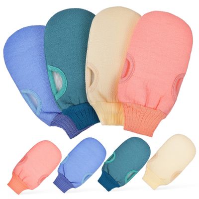 Polyester Body Exfoliating Gloves for Women and Men