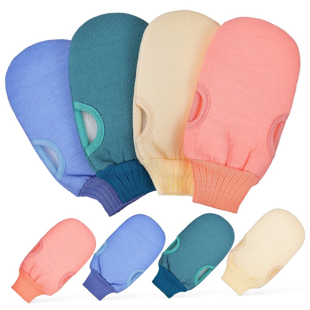 Polyester Body Exfoliating Gloves for Women and Men