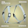Arizona Hotdogs Dog Harness PVC | Durable and Waterproof | Pastel Blue L view 2