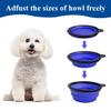 KOLZEMV Foldable Travel Bowl for Dogs and Cats view 3