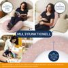 Niimo XXL Pregnancy & Nursing Pillow 2-in-1 Side Sleeper Pillow view 4