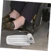 FRCOLOR Silver Alloy Wheelchair Footrest with Large Footplate view 4