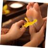 Resin Foot Massage Tool, Ergonomic, Light Brown, Yoga Stick view 2