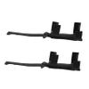 2-Piece Adjustable Nylon Cutlery Holder with Wrist Strap, Black view 1