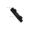 2-Piece Adjustable Nylon Cutlery Holder with Wrist Strap, Black view 2