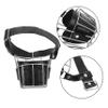 Adjustable Black Stainless Steel Dog Muzzle for Puppies view 2