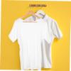 FRCOLOR Men's V-Neck Undershirt with Sweat Pads, Breathable Chinlon, Slim Fit view 2