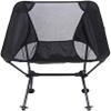 Garden Folding Recliner, Outdoor Camping Chair, Aluminum Fishing Chair, Ultralight Portable Aviation Folding Chair (Red/Black) view 1
