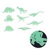 Glow-in-the-Dark Dinosaur Wall Stickers, 4 Pieces, for Kids' Rooms view 2