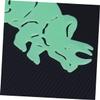 Glow-in-the-Dark Dinosaur Wall Stickers, 4 Pieces, for Kids' Rooms view 3