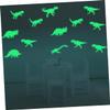 Glow-in-the-Dark Dinosaur Wall Stickers, 4 Pieces, for Kids' Rooms view 4