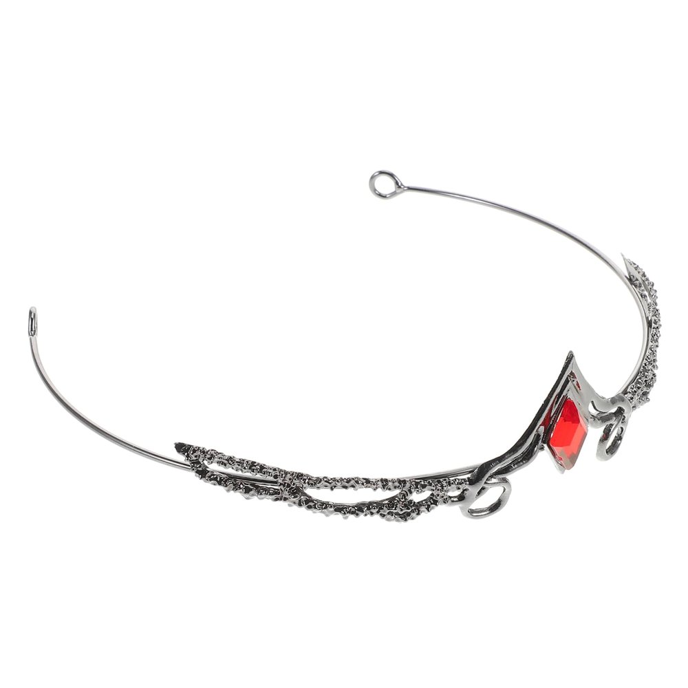 FRCOLOR Gothic Crown Headband for Women