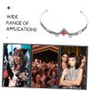 FRCOLOR Gothic Crown Headband for Women view 4