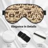 Witch Hat Sleep Eye Mask, Adjustable, Smooth and Soft, Reversible Eye Cover for Rest and Travel view 4