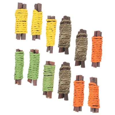 BUGUUYO 12-Piece Guinea Pig Chew Toy Set