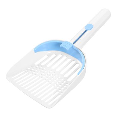 Milisten Large Plastic Cat Litter Scoop with 2-in-1 Design and Fine Sieve