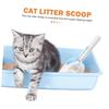 Milisten Large Plastic Cat Litter Scoop with 2-in-1 Design and Fine Sieve view 3