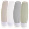 Baluue 90 mL Silicone Travel Bottles, 4-Pack, Assorted Colors view 1