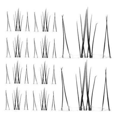 FRCOLOR Curl Lash Strip False Eyelashes for Women, Glue-Free Lash Clusters, Compact False Lashes, Easy Application
