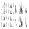 FRCOLOR Curl Lash Strip False Eyelashes for Women, Glue-Free Lash Clusters, Compact False Lashes, Easy Application view 1