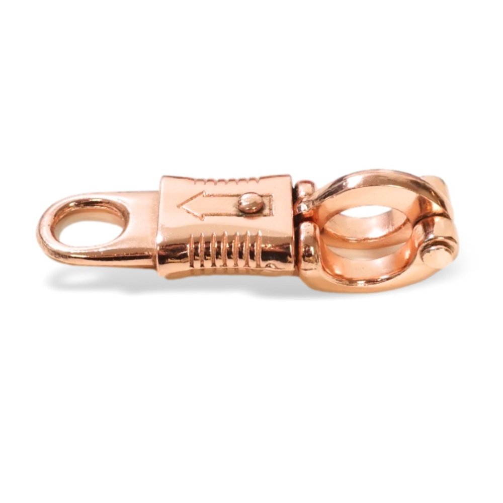 Panic Snap Hook for Horse Lead Rope, Rose Gold, 1