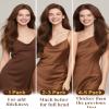 Hetto Human Hair Tape Extensions 55 cm, 50 g, Brown #2 view 3