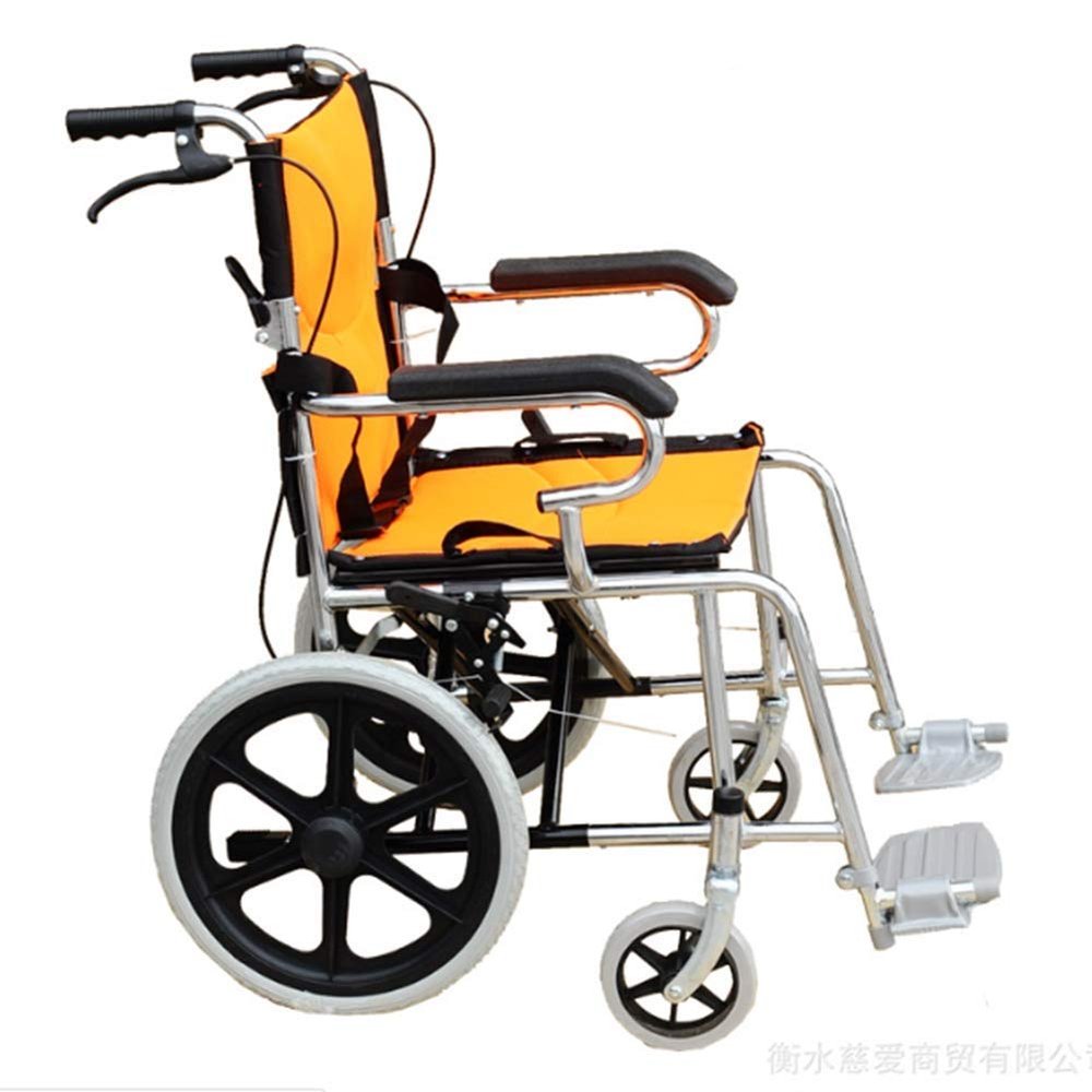 PNAJFUEL Self-Propelled Lightweight Folding Wheelchair