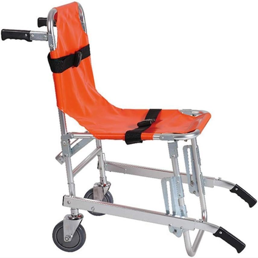 SXTYFBB Lightweight Folding Aluminum Stair Evacuation Chair with Quick-Release Buckles