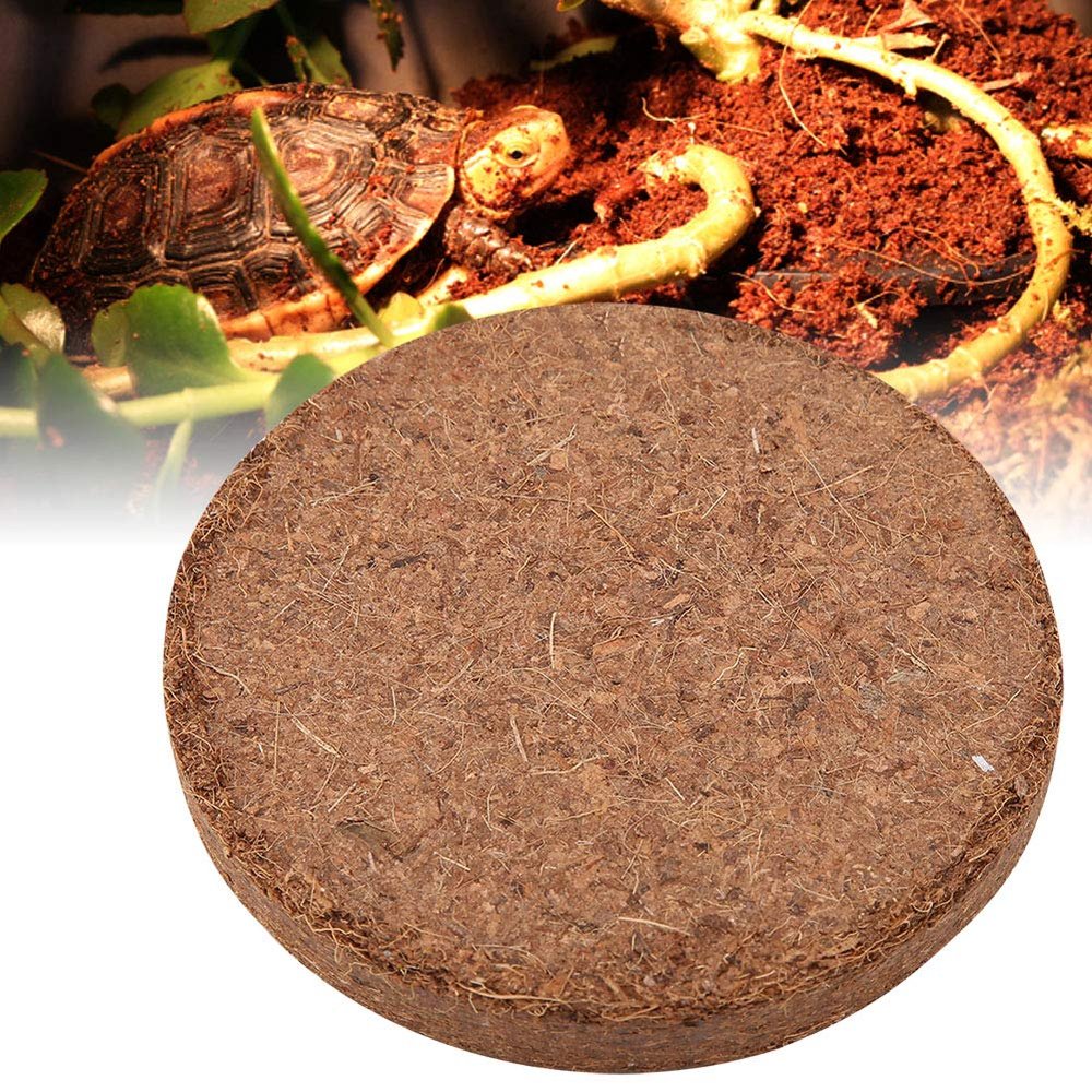 TIKATARER Coconut Fiber Substrate for Reptiles and Spider Lizards