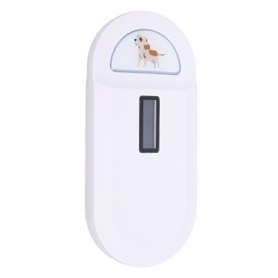 Pet Microchip Reader, FDX Animal Universal Scanner, 128-Record Storage, Rechargeable 800 mAh, White