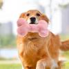Squeaky Plush Bone Dog Toy, 18 x 10 cm view 2