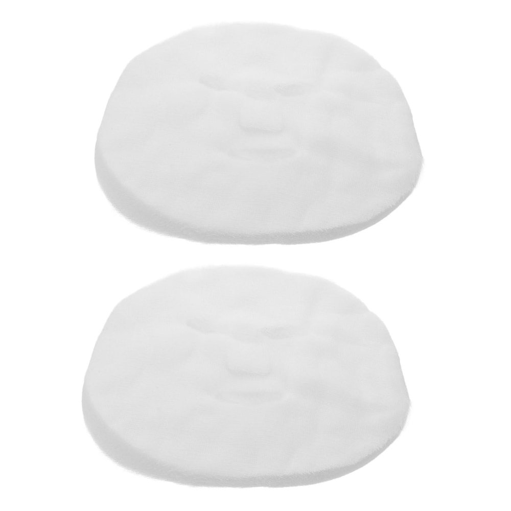Round Facial Masks, 100 Pieces, Gauze, Disposable for DIY Skincare