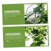 BUGUUYO Artificial Hanging Plants Green Decoration with Suction Cup view 2