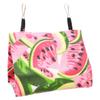 BUGUUYO Parrot Hammock, Size L, Canvas with Watermelon Pattern view 3