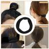 RAMGLYO 10-Pack Hair Ties with Zipper, Scrunchies, Black and Brown view 3