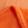 DOTBUY-SHOP Flannel Coral Fleece Blanket, Plush Boho Throw, Washable Cozy Blanket, 70 x 100 cm, Silver view 3