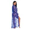 Beokeuioe Women's Lace Robe Set, Sheer Bridal Nightgown view 4