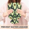Avocados with Hearts Classic Hot Water Bottle with Cover, 2 L, Reusable Heat Pack for Neck, Shoulders and Legs view 4
