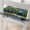 Surwin Non-Slip Booster Seat Cushion for Kids with Safety Buckles, Removable and Washable, Jellyfish, 40 x 40 x 10 cm view 3