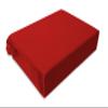 Jersey Fitted Sheet for Children, 80 x 160 cm, Red view 1