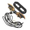 BUGUUYO 5-Piece Lizard Harness with Adjustable Leash and Colorful Wings view 1