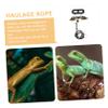 BUGUUYO 5-Piece Lizard Harness with Adjustable Leash and Colorful Wings view 3