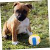 Milisten Latex Dog Toy Ball with Squeaker view 2
